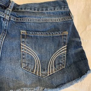Hollister jean shorts
